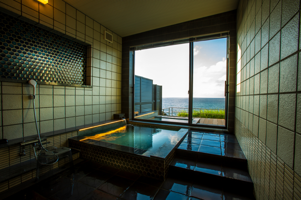 サウナ付きプライベート天然温泉